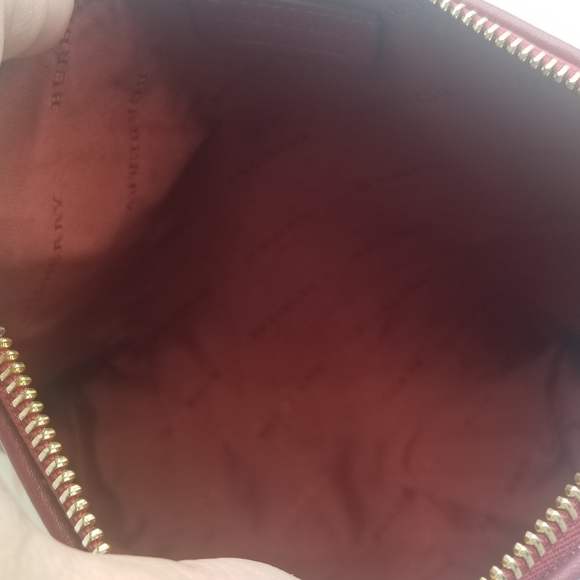 BURBERRY Hearts Clutch or Cosmetic Case NWOT *** VALENTINES *** - Picture 9 of 11